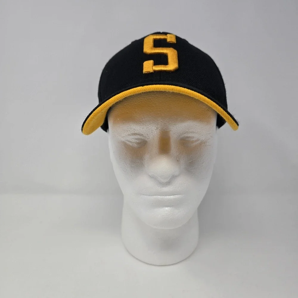 Reebok Pittsburgh Steelers NFL Hat Mens Black Yellow Adjustable Baseball Cap